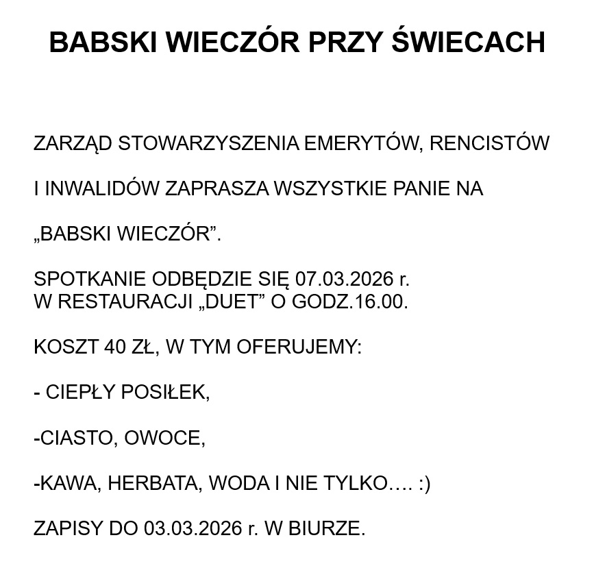 Ogłoszenie